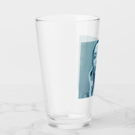 "Woman in Blue" Glas (Rechts)