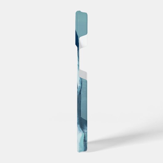 "Woman in Blue" iPhone Hülle (Linke Seite)