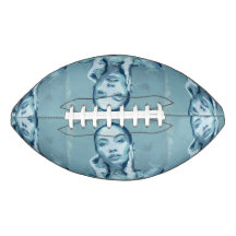 "Woman in Blue" Premium Canvas 