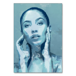 "Woman in Blue" Tischnummer