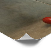 Woman In Martini Glass Poster (Ecke)