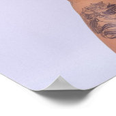 Woman In Pink Bikini And Sunglasses Poster (Ecke)