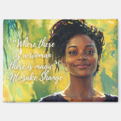 Woman is Magic Magnet (Vorderseite)