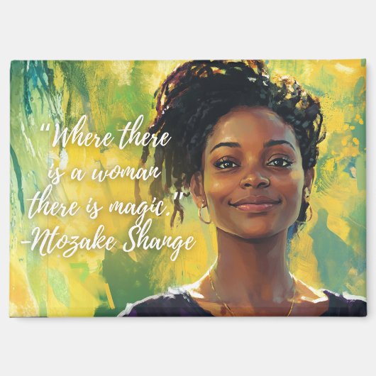 Woman is Magic Magnet (Vorderseite)