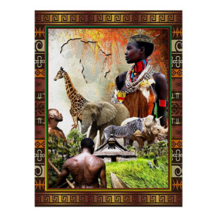 Woman King • Afrozentrisches Poster