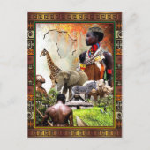 Woman King Postkarte (Vorderseite)