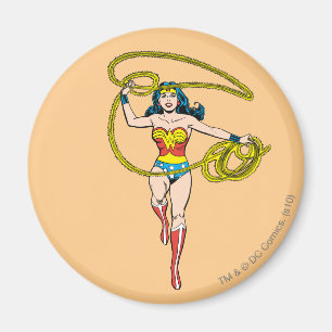 Woman Lasso über Kopf Magnet