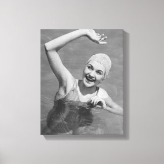 Woman Leinwanddruck