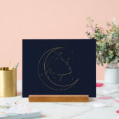 Woman Line Art Personalized Poster (Hochzeit)