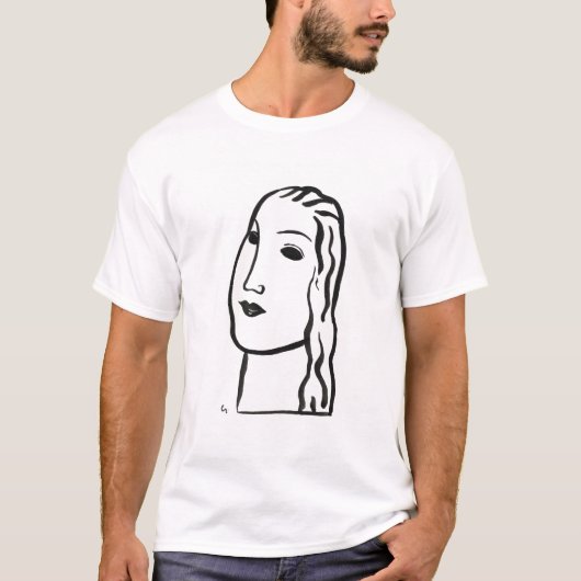 Woman Lines T-Shirt (Vorderseite)
