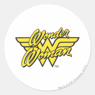 Woman-Logo 1 Runder Aufkleber