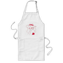 Woman Long Apron