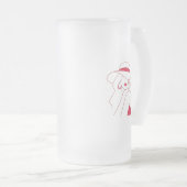 Woman Mattglas Bierglas (VorderseiteRechts)