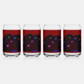 Woman of Color Animation Dosenglas (Hinten)