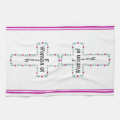 Woman of faith geschirrtuch (Horizontal)