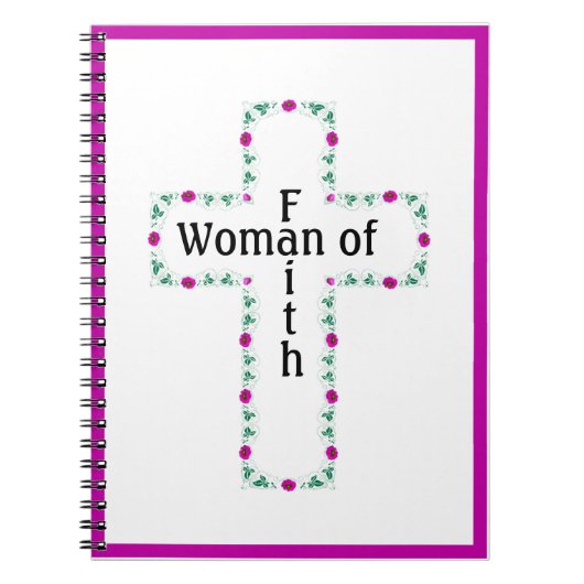 Woman of faith notizblock (Vorderseite)