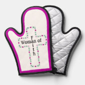 Woman of faith ofenhandschuh (Vorderseite/Rückseite)