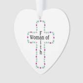 Woman of faith ornament (Vorderseite)