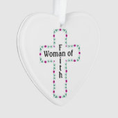 Woman of faith ornament (Vorderseite)