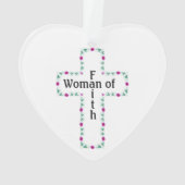 Woman of faith ornament (Rückseite)