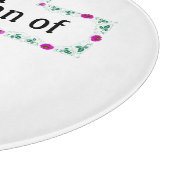 Woman of faith schneidebrett (Ecke)