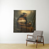 Woman of Nature’s Spirit Wandteppich (Beispiel)