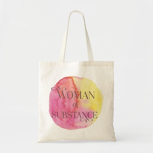 Woman of Substance Tote Bag Tragetasche (Vorne)
