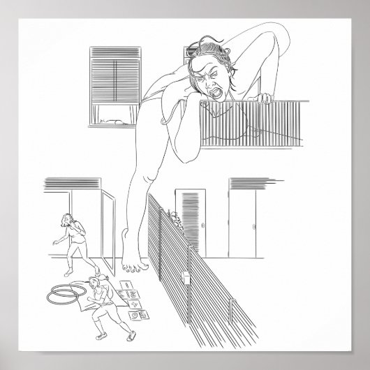 Woman on the warpath poster (Vorne)