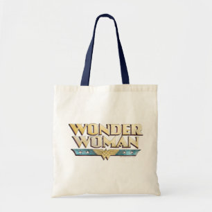 Woman Pencil Logo Tragetasche