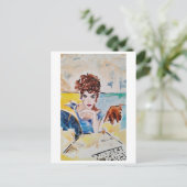 Woman Postkarte (Stehend Vorderseite)