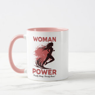 Woman Power Inspirational Mug Tasse