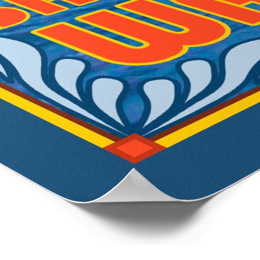 Woman Riding Ferry - Bainbridge Island, WA Poster (Ecke)