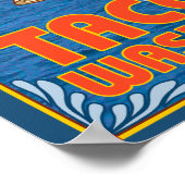 Woman Riding Ferry - Tacoma, Washington Poster (Ecke)