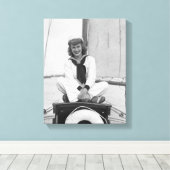 Woman Sailor Leinwanddruck (Insitu (Holzboden))