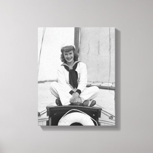 Woman Sailor Leinwanddruck (Vorderseite)