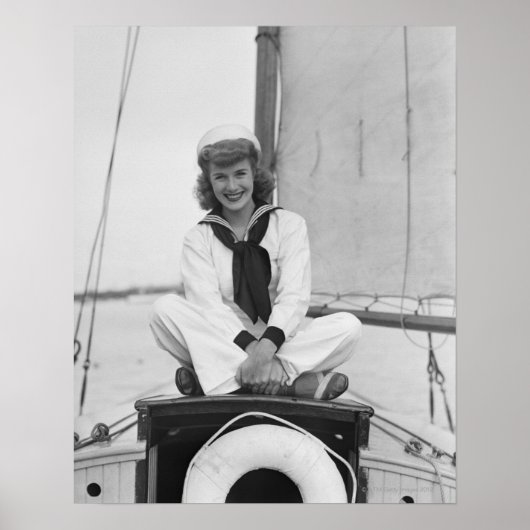 Woman Sailor Poster (Vorne)