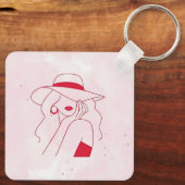 Woman Schlüsselanhänger (Rückseite)