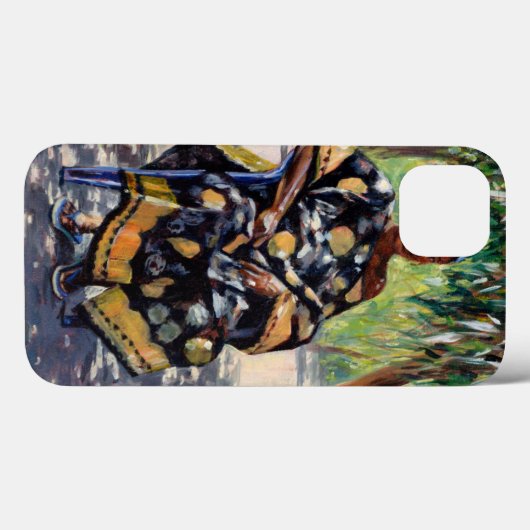 Woman Sitting 2004 Case-Mate iPhone Hülle (Rückseite (Horizontal))