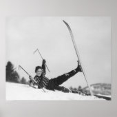 Woman Ski 2 Poster (Vorne)