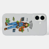 Woman Software Engineer Whose Hobby is Gardening Case-Mate iPhone Hülle (Rückseite (Horizontal))