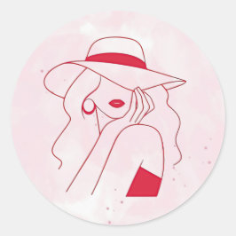 Woman Sticker