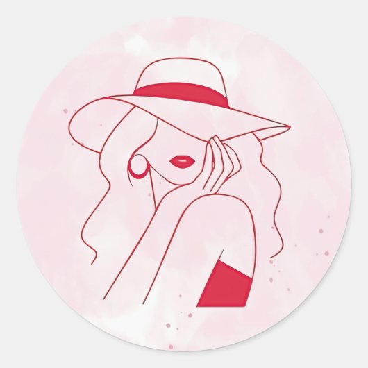 Woman Sticker (Vorderseite)