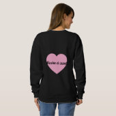 Woman sweatshirt  (Schwarz voll)