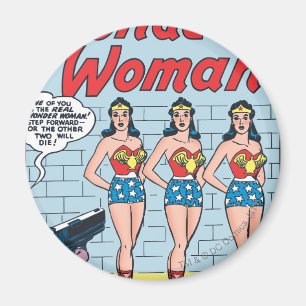 Woman Triple Identity Magnet