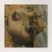 Woman und Schlosssurrealismus Puzzle (Horizontal)