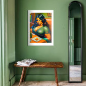 Woman waiting B Poster