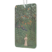 Woman Walking in an Exotic Forest, Henri Rousseau Autolufterfrischer (Links)