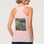 Woman with a Parasol in a Garden by Auguste Renoir Tank Top (Rückseite)