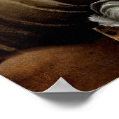 Woman with a veil La Donna Velata Raphael Santi Poster (Ecke)