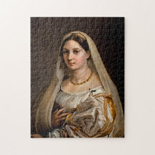 Woman with a veil La Donna Velata Raphael Santi Puzzle